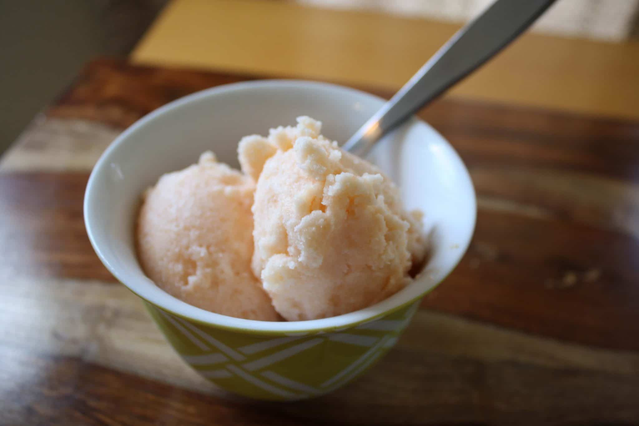 Vanilla Cantaloupe Sorbet Recipe Rodelle Kitchen