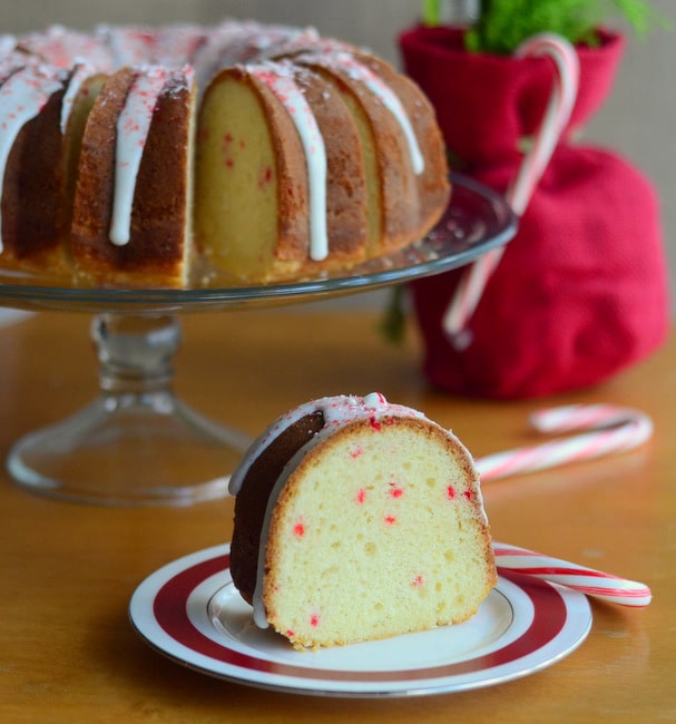 Vanilla Peppermint Swirl Bundt Cake - Nordic Ware