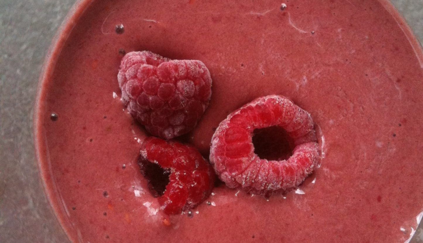 Raspberry Colada Smoothie Recipe