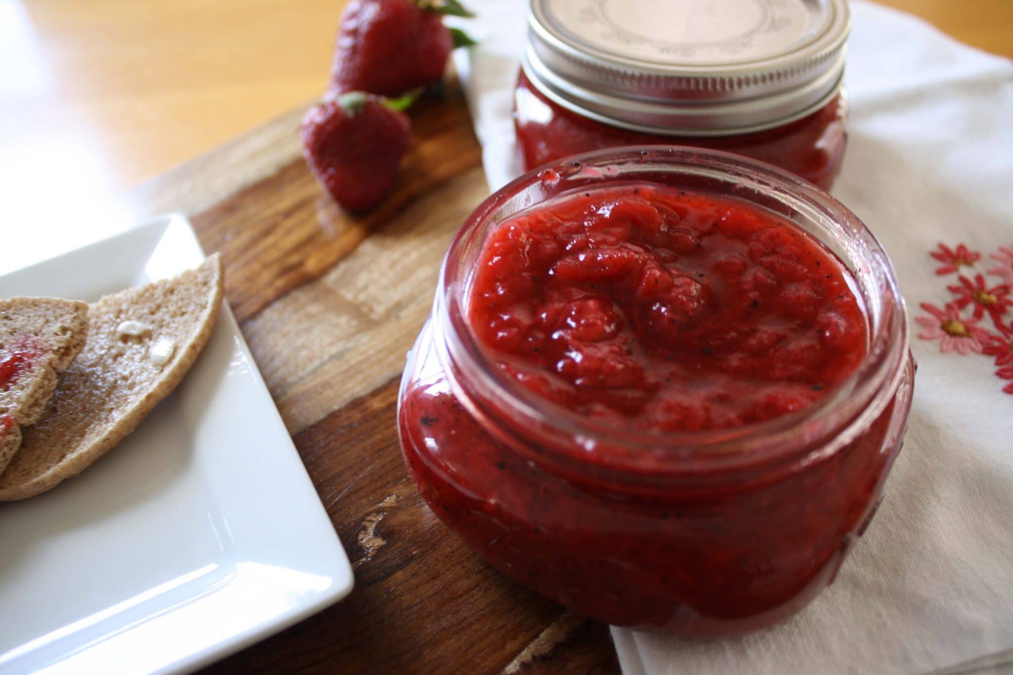 Madagascar Vanilla Bean Strawberry Jam Recipe - Rodelle Kitchen