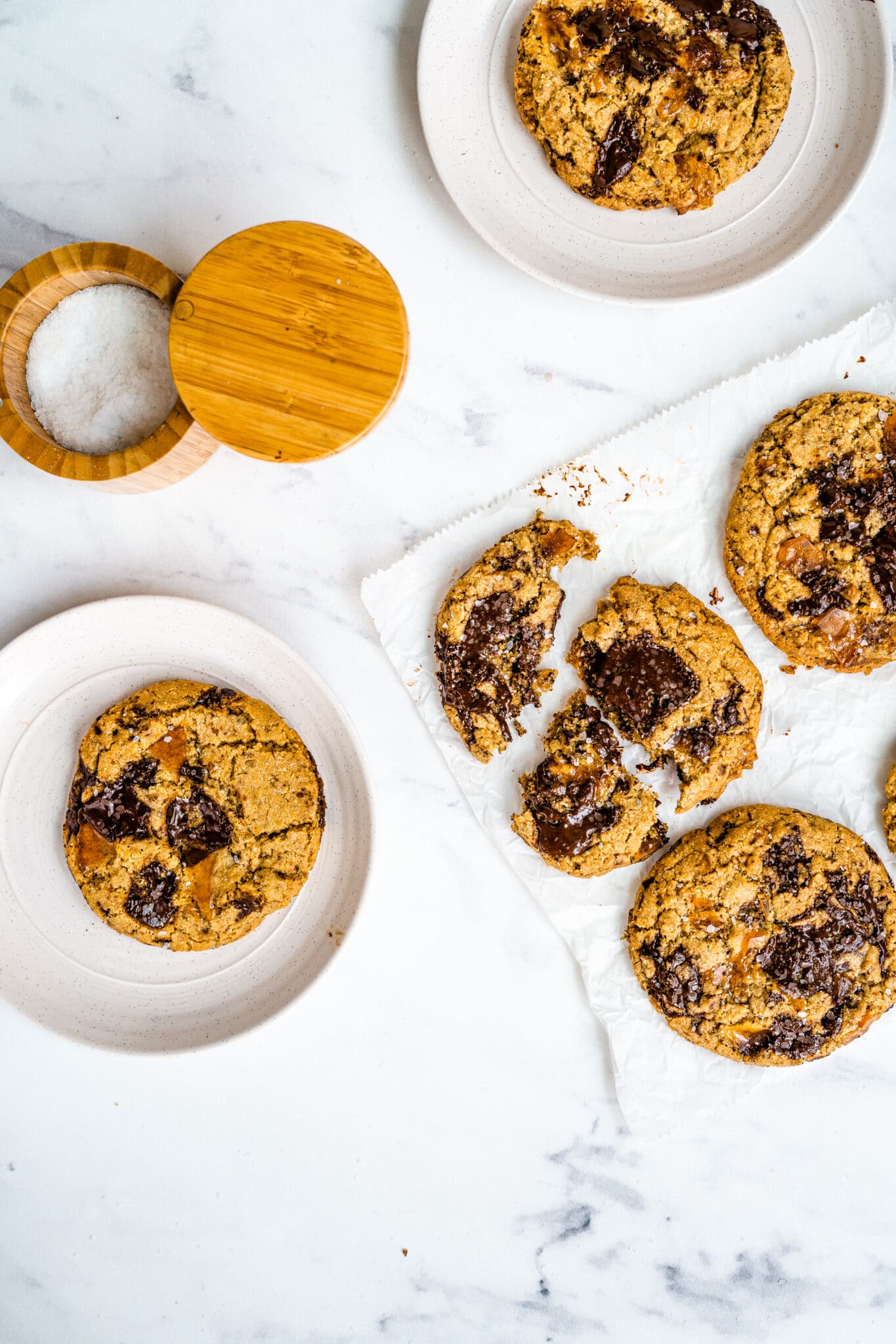 Salted Brown Butter Rye Chocolate Chip Cookies - Rodelle Kitchen