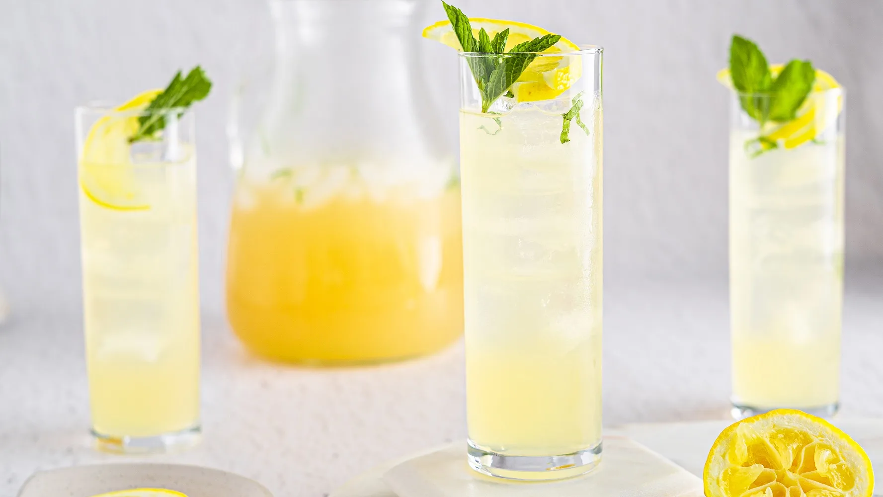 Vanilla Mint Lemonade - Rodelle Kitchen