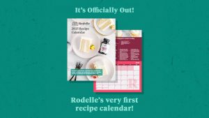 image showing Rodelle's 2025 recipe calendar